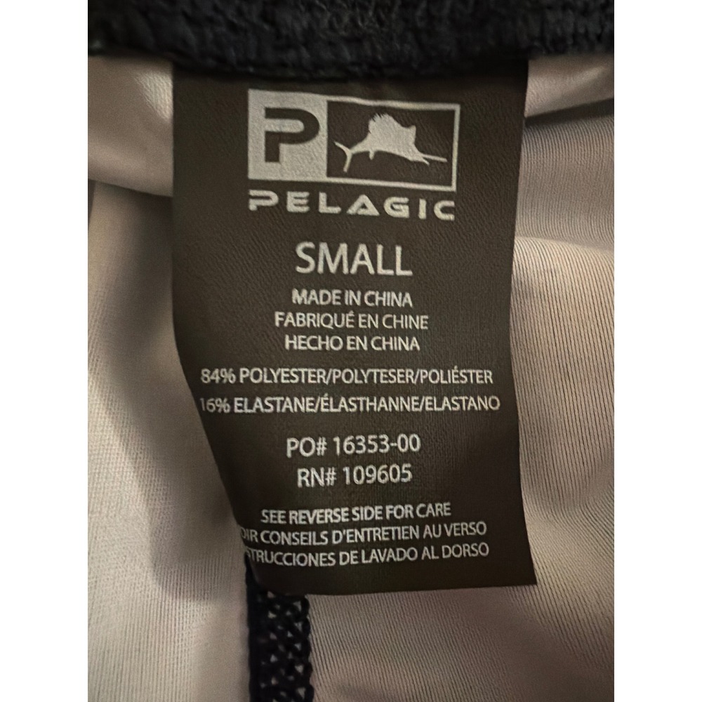 Pelagic Leggings Womens Small Maui Leggings Gyotaku Fade RWB Fish NEW - Picture 6 of 11